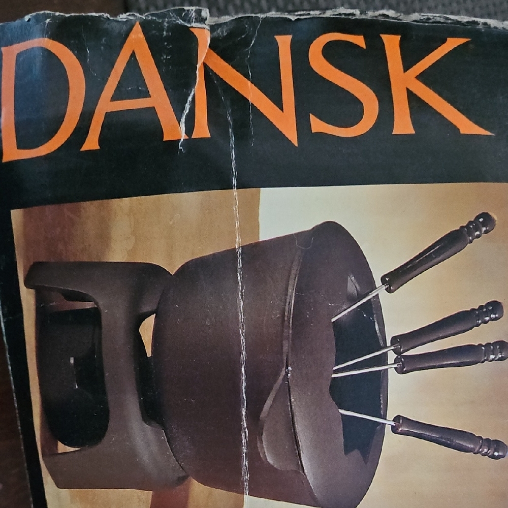Dansk Cast Iron Fondue Set - Picture 3 of 13